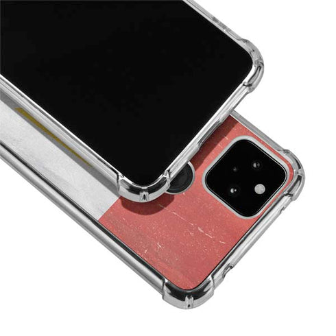Egypt Flag Distressed Google Pixel 5 Clear Case